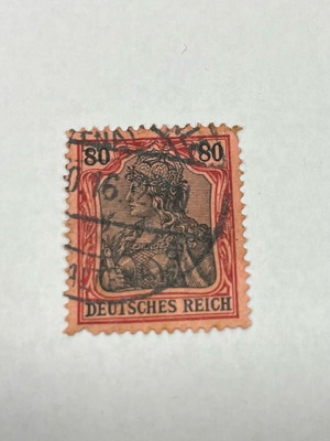 Very rare collectible Deutsches Reich Germania stamp 1920 like new