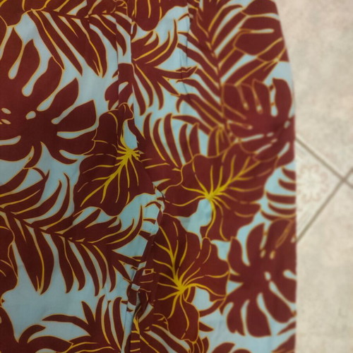 Consius by H&M strapless jumpsuit with colorful pattern, new