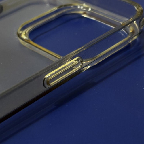 Transparent silicone case for iPhone 15 Pro Max