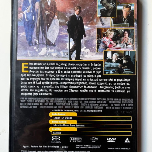 Panic DVD used, comedy drama with subtitles