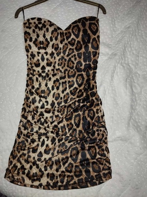Strapless short dress like new