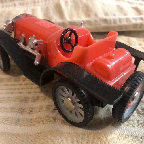 Collectible Russian vintage USSR toy car used, 19cm length