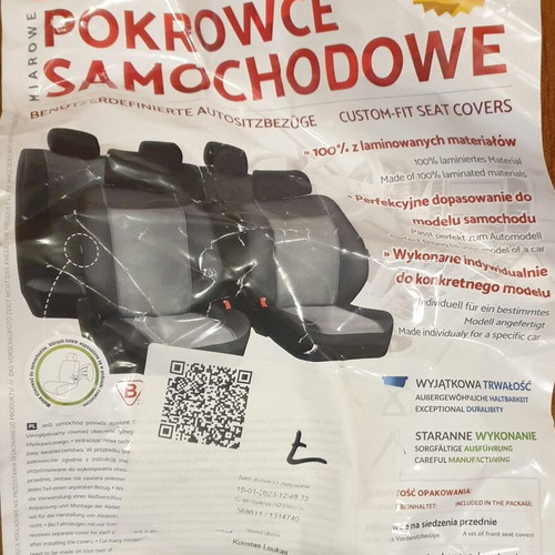 Pok Ter Seat Covers for Seat Arona made of leatherette like new