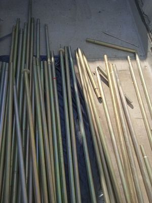 Tent pole like new from military tent