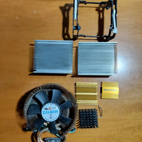 Desktop coolers used, Zalman without mounting bracket