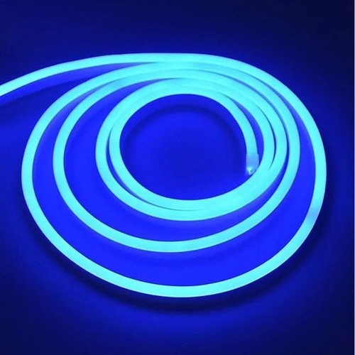 Led strip 5m neon blue new, waterproof