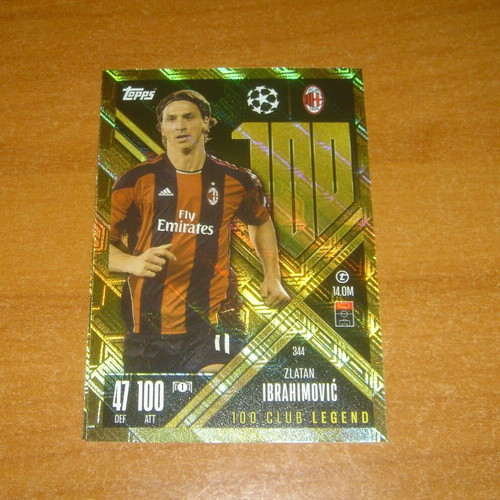 Topps Match Attax Extra Zlatan Ibrahimovic card new