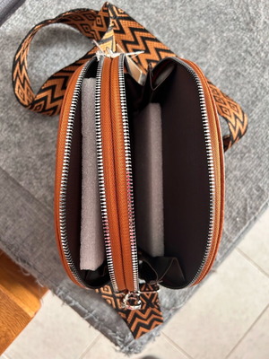 Crossbody bag tan new