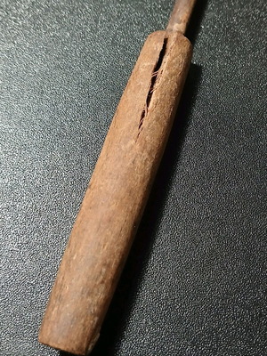 Old tool used