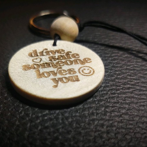 Keychain "Drive Safe – I Love You" new, sentimental gift