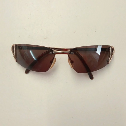 Max Mara authentic sunglasses new, brown with gold frame