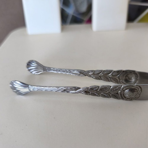 Esmeyer Hildesheimer Rose vintage sugar tongs