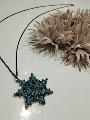 Old necklace pendant used