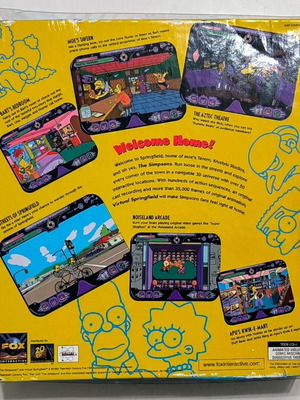 The Simpsons Virtual Springfield PC παιχνίδι μεταχειρισμένο, adventure