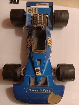 Collectible Formula 1 Tyrrell Ford toy car used