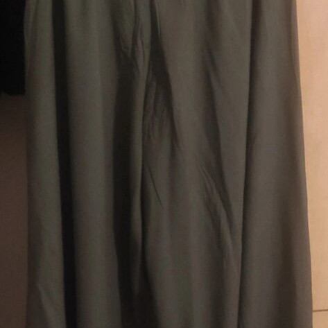 Benissimo khaki pants with elastic waist used, size S