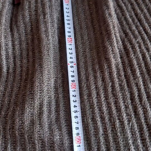 Knitted skirt 3 in 1 like new, brown and gold