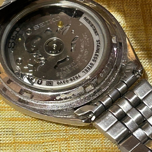 Seiko mechanics 21 jewels watch, 38mm case