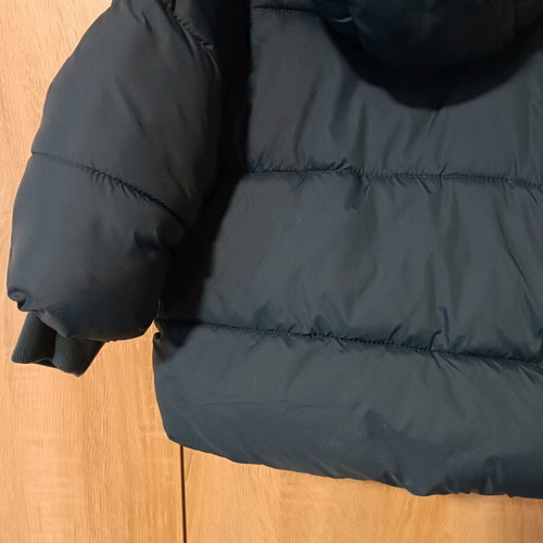 Zara boy's puffer jacket like new, size 2-3 years, petrol blue