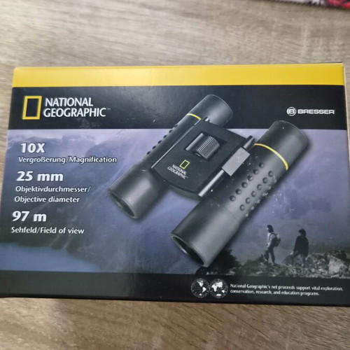 National Geographic binoculars, original, unused