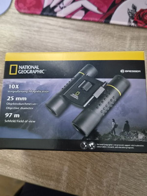 National Geographic binoculars, original, unused