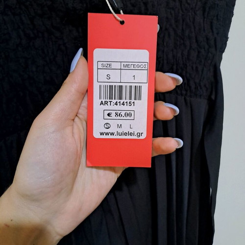 Lui E Lei dress new, black, sizes S and M