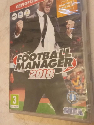 Football Manager 2018 μεταχειρισμένο, Sony πλατφόρμα, αθλητικό είδος