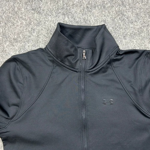Under Armour black half-zip athletic shirt XS