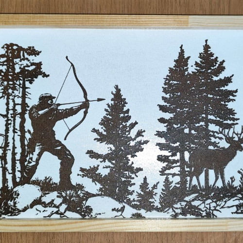 Laser Engraved Painting new, suitable for gift or home decoration