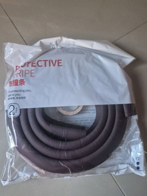 Furniture protector sealed with adhesive tape, foam material