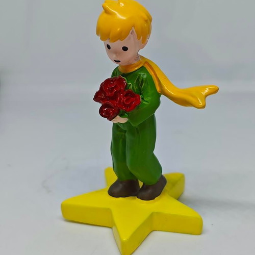Little Prince collectible figure with roses like new