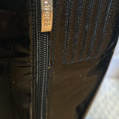 Guess leather boots black size 37 new