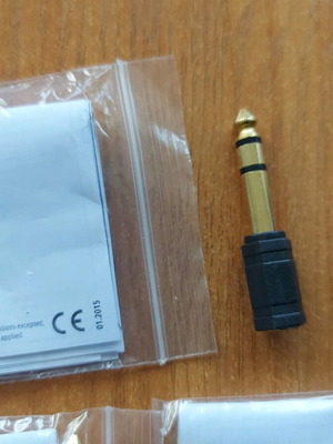 Πρεσάκι Hama νέο, πακέτο 11 τεμαχίων 3.5mm θηλυκό σε 6.35mm αρσενικό βύσμα