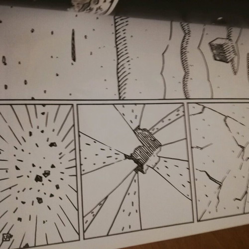 At The Drive Ink Greek comic used, limited edition