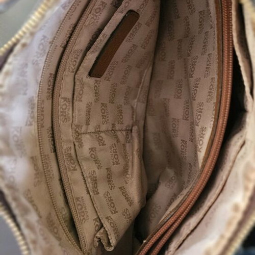 Michael Kors Anita Convertible Shoulder Bag like new, brown