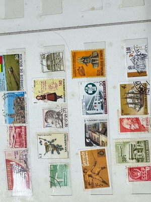 Old stamps used