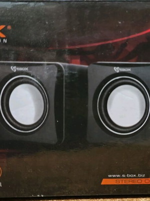 SBOX SP-02 speakers new
