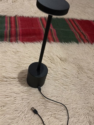 Touch lamp 3 colors like new, rechargeable