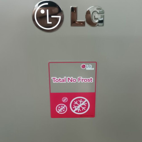 LG Nofrost refrigerator with freezer and water dispenser