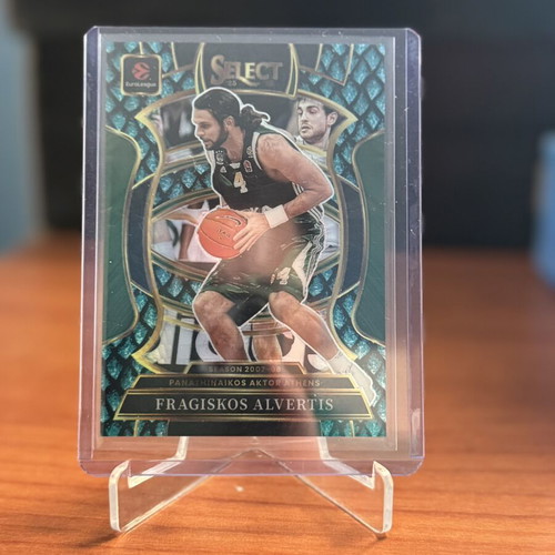 25-26 Panini EuroLeague Select Alvertis/8 Panathinaikos basketball card