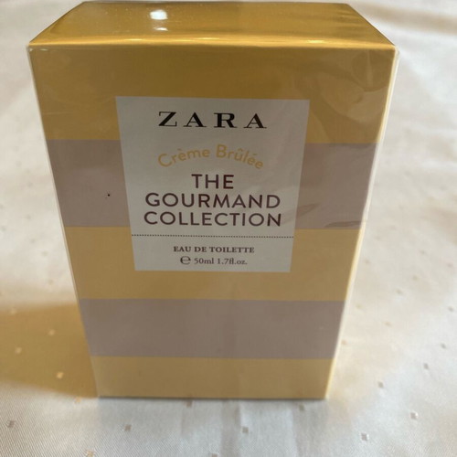 Zara Crème Brûlée The Gourmand Collection 50ml Eau de Toilette new
