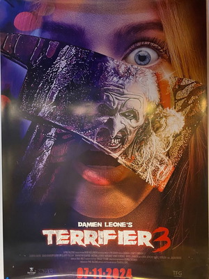 Terrifier 3 poster like new