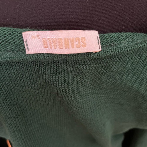 Scandalo knitted winter dress like new, green, size S/M