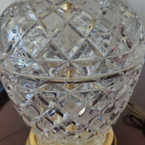 Crystal lamp like new, unused