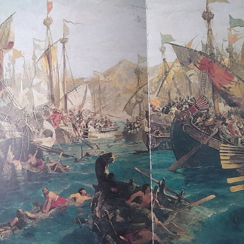The Greek Painters album used, 19th-20th century