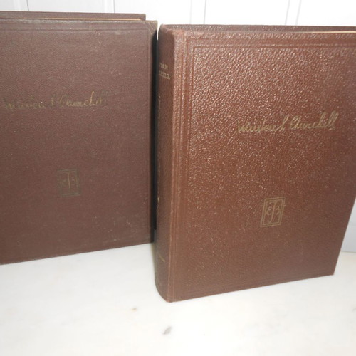 Rare leather-bound 1948 Winston Churchill volumes on World War II new
