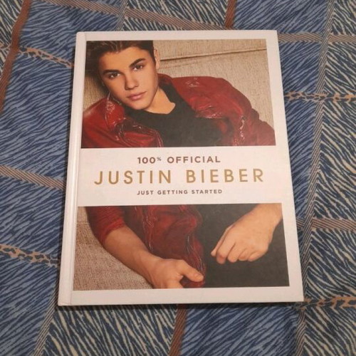 Justin Bieber book like new