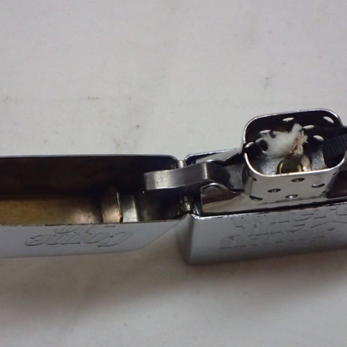 Zippo Marlboro Flavor Lighter used, vintage 2002 double-sided