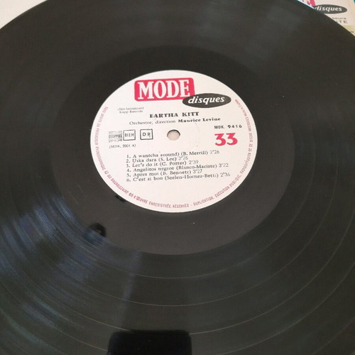 Eartha Kitt LP used, jazz