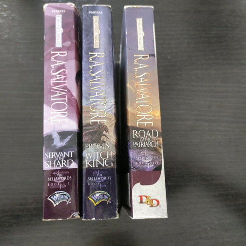 DnD Fantasy Trilogy "The Sellswords" by R.A. Salvatore used